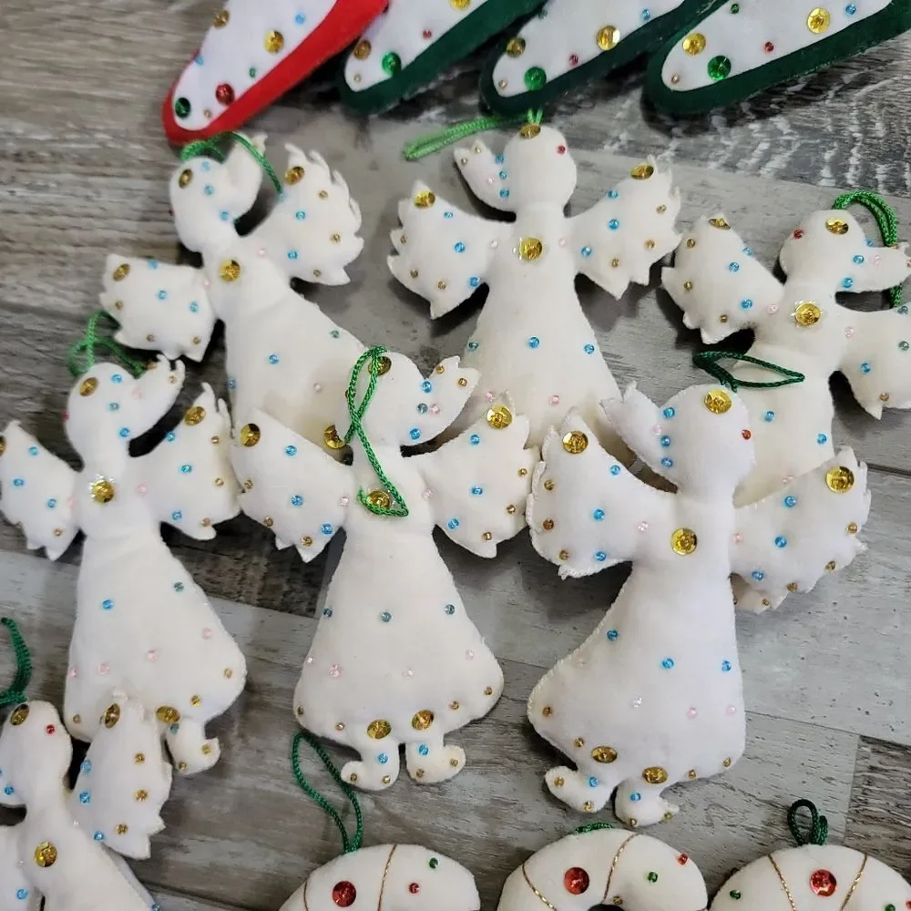 Handmade Felt Christmas Ornaments
